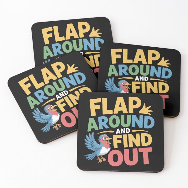 Item preview, Flap Around and Find Out designed and sold by theartfulaspie.