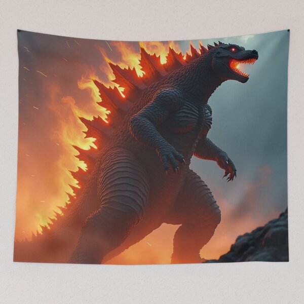 Item preview, Godzilla designed and sold by XIIICreations.