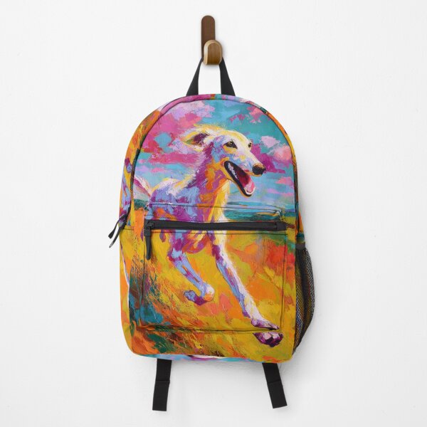 Item preview, A joyful Saluki running through a bright summer field, Dogs in Motion designed and sold by CDC40.