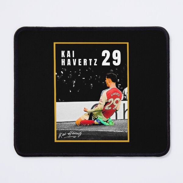 Item preview, Kai Havertz T-Shirt & Poster Design - Arsenal Home Kit 2024/25 - No. 29 - Football Art designed and sold by GoonerGalaxy86.