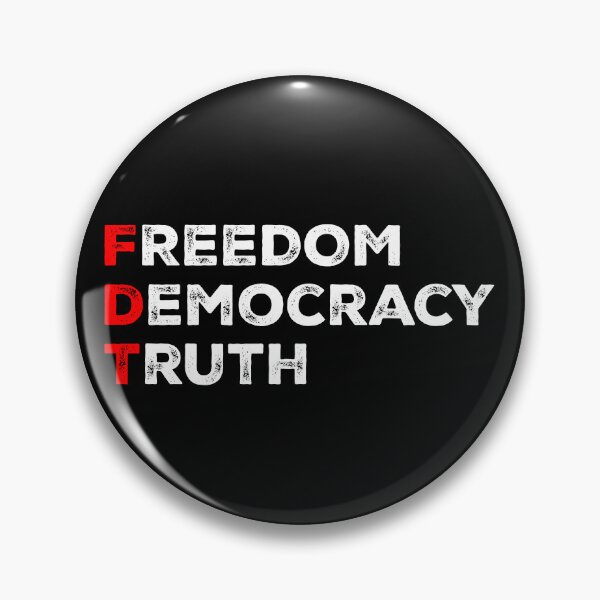 Item preview, Freedom Democracy Truth - Subtle FDT Resist designed and sold by PixVib.
