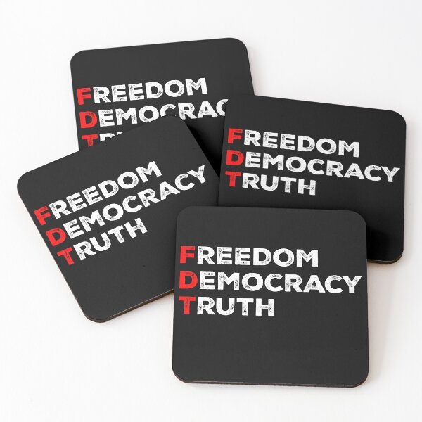 Item preview, Freedom Democracy Truth - Subtle FDT Resist designed and sold by PixVib.
