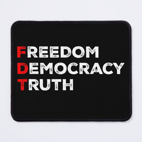 Item preview, Freedom Democracy Truth - Subtle FDT Resist designed and sold by PixVib.