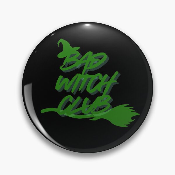 Item preview, Bad Witch Club (Green) designed and sold by The Vacant Star.