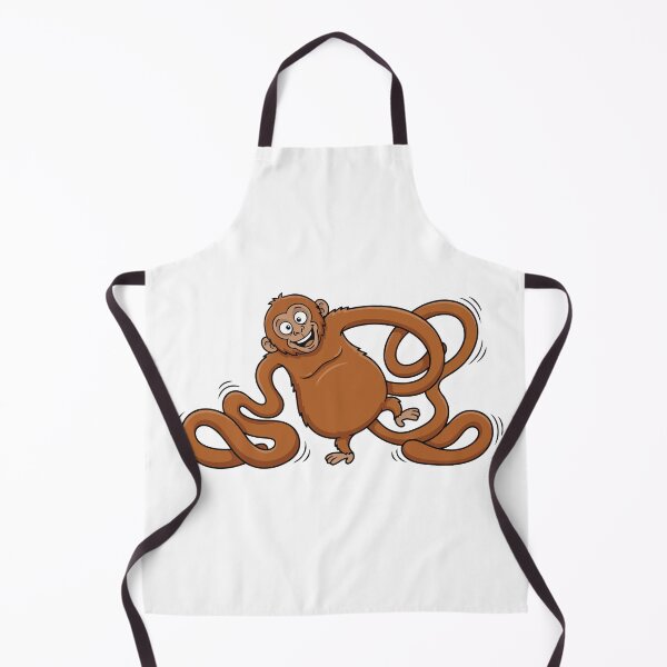 Item preview, Wacky Noodle Arms Gibbon Primate Art designed and sold by Petzzz.