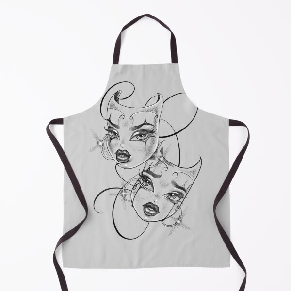 Item preview, chicano tattoo art, smile now cry later bratz style designed and sold by Prolificreate.