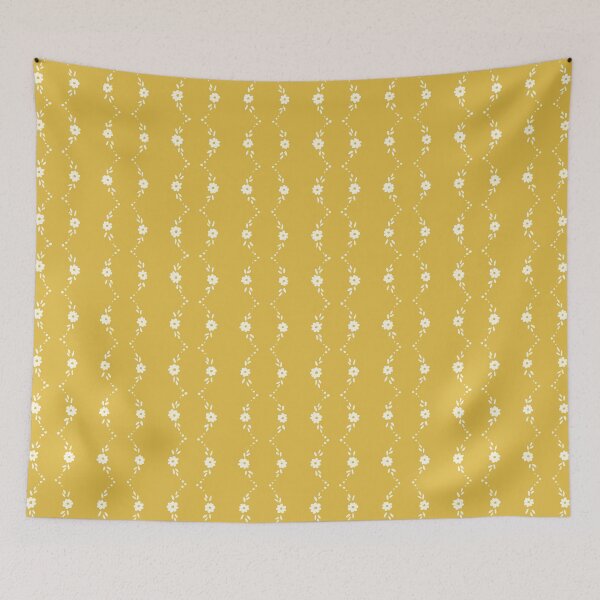 Item preview, Cottagecore zesty yellow floral designed and sold by FrancesPoff.