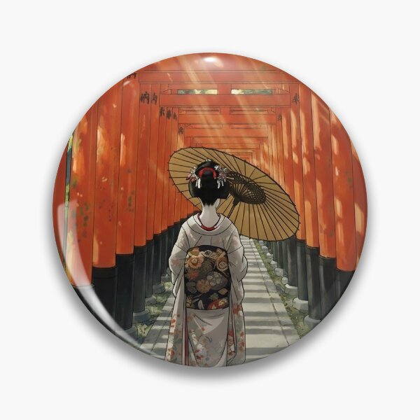 Item preview, Japanese Geisha Print designed and sold by KieranClegg.