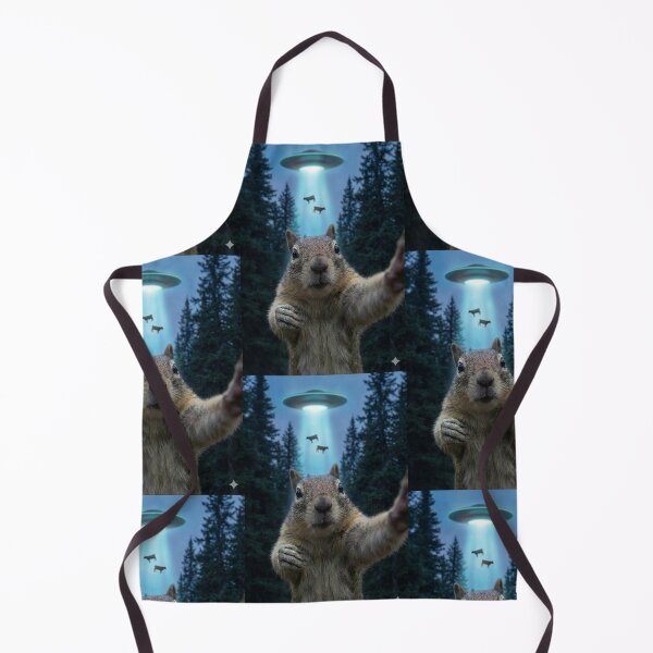 Item preview, A Squirrel selfie catches UFO abducting lactose providers designed and sold by AHoneyBadger.