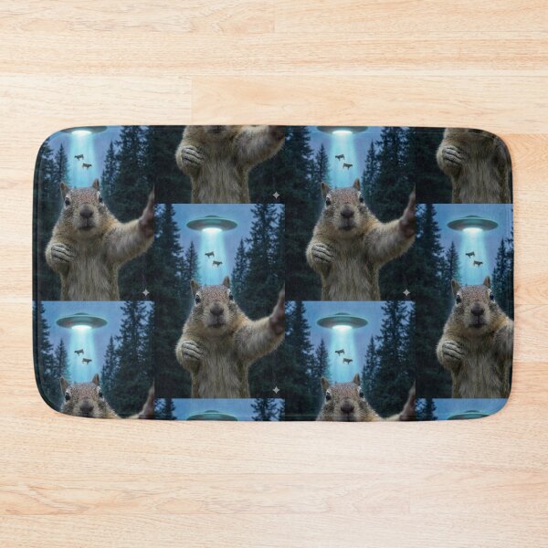 Item preview, A Squirrel selfie catches UFO abducting lactose providers designed and sold by AHoneyBadger.