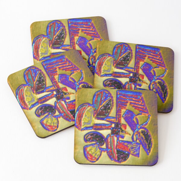Item preview, quiet systems dark electrize 17 colorful geometric abstract design designed and sold by SmashingDeals.