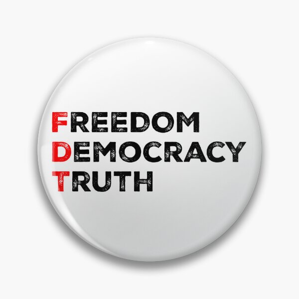 Item preview, Subtle FDT - Freedom Democracy Truth designed and sold by PixVib.