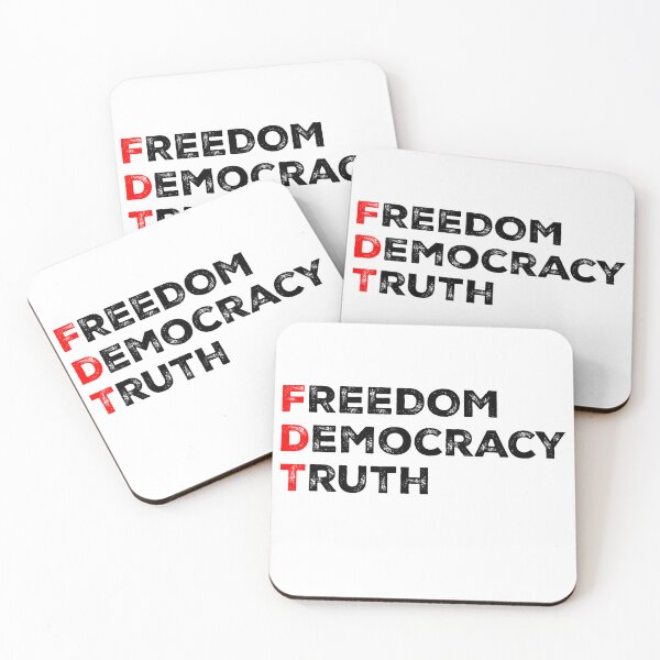 Item preview, Subtle FDT - Freedom Democracy Truth designed and sold by PixVib.