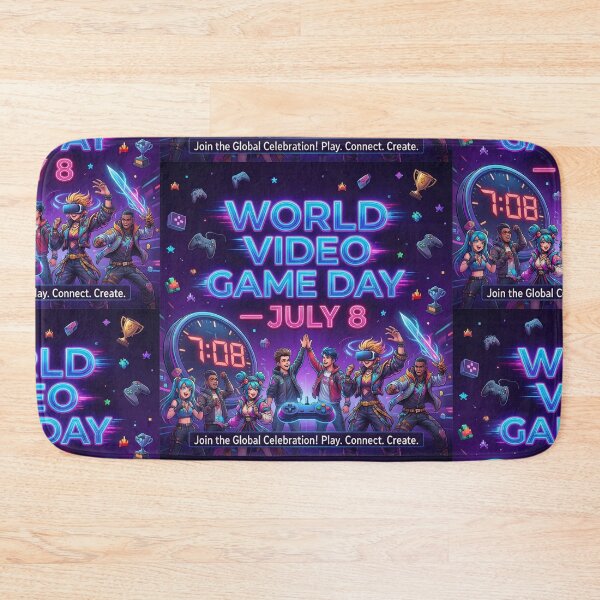 Item preview, World Video Game Day — July 8 designed and sold by casamomo.