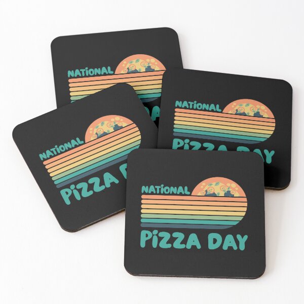 Item preview, National Pizza Day designed and sold by GOLDENGARDENART.