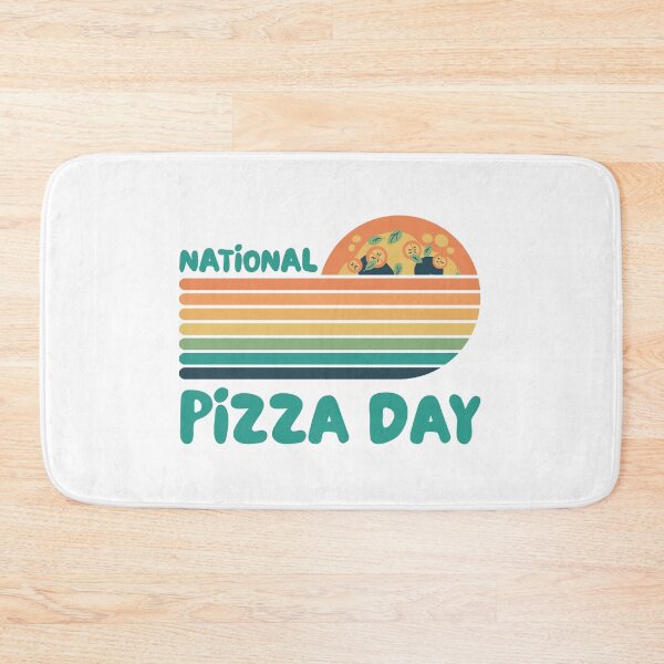 Item preview, National Pizza Day designed and sold by GOLDENGARDENART.