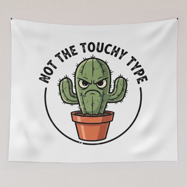 Item preview, Old School Cactus Attitude Logo designed and sold by Pollock.