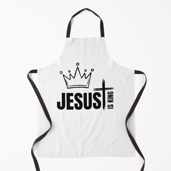 Item preview, Jesus is King Minimalist Crown and Cross - Modern Christian Art. designed and sold by GraceGiggles.