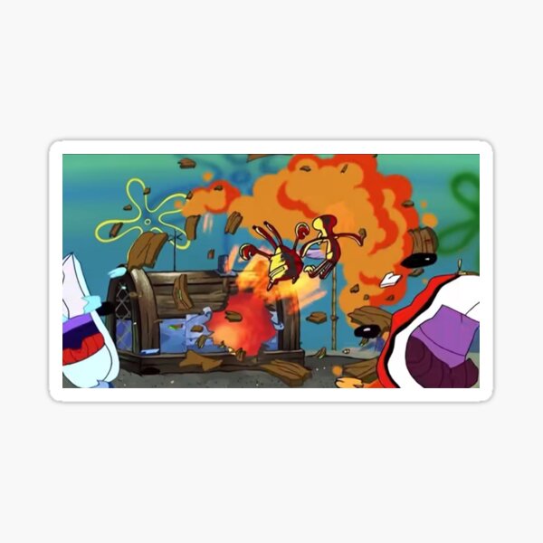 Item preview, Krusty Krab Explodes designed and sold by Harpyy.