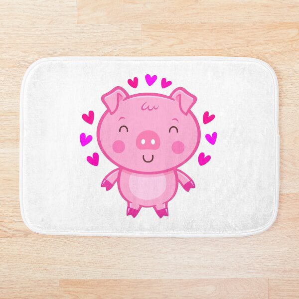 Item preview, Cute Smiling Valentine Piglet designed and sold by RodSavely.