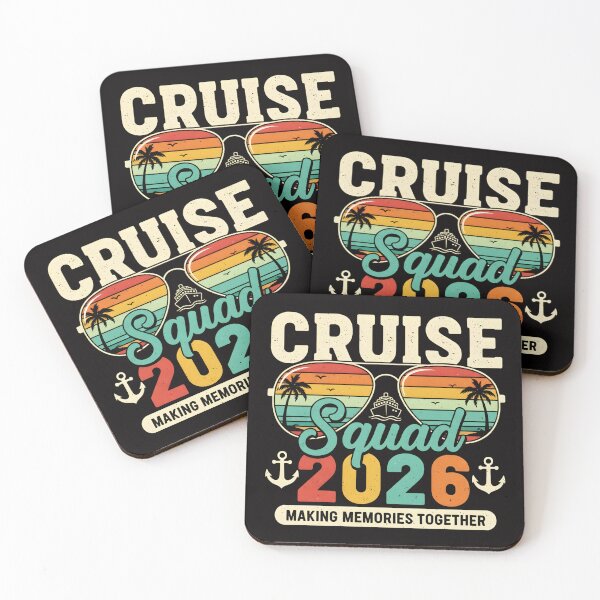 Item preview, Cruise Squad 2026, Family Vacation Matching Design designed and sold by DesignDenDo ⭐⭐⭐⭐⭐.
