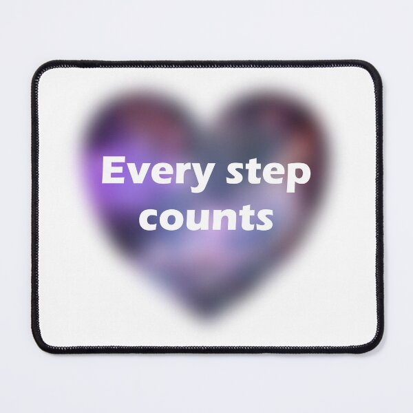 Item preview, Every step counts designed and sold by WubyLand.
