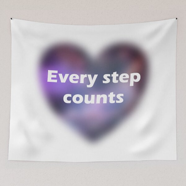 Item preview, Every step counts designed and sold by WubyLand.