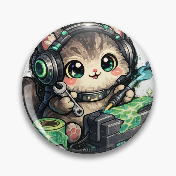 Artikelvorschau, Cyber Cat Cartridge Reparatur entworfen und verkauft von jgvisualarts.