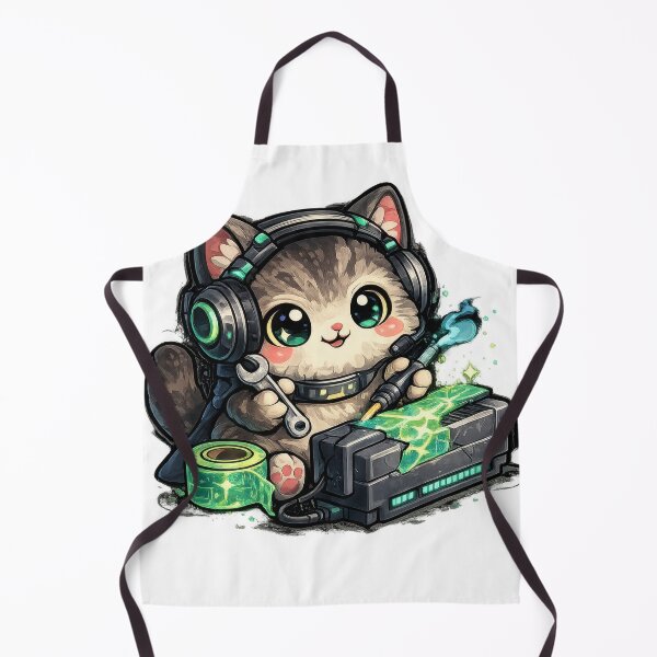 Item preview, Cyber Cat Cartridge Repair designed and sold by jgvisualarts.