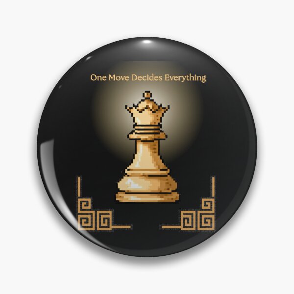 Item preview, The King’s Move - One Move Decides Everything designed and sold by Aquarius-club.
