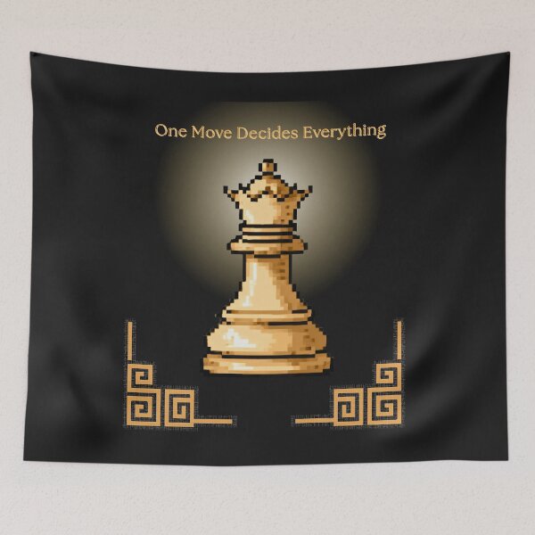 Item preview, The King’s Move - One Move Decides Everything designed and sold by Aquarius-club.