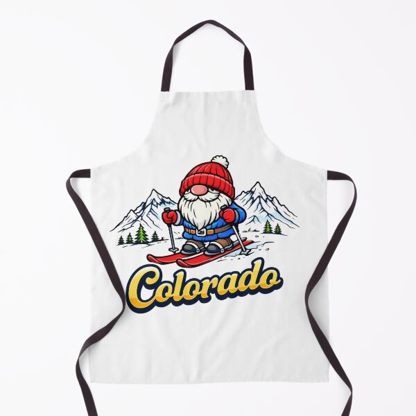 Item preview, Colorado Ski Gnome Illustration designed and sold by Moriarty's Digital Visions.
