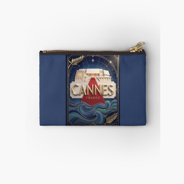 Item preview, Cannes, France — Art Deco Riviera Festival Poster designed and sold by FrancophileFun.