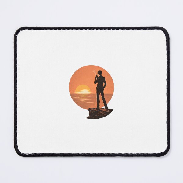 Item preview, Black Leg Sanji | Minimalist Anime Sunset Poster designed and sold by Hard Boiled Greg.