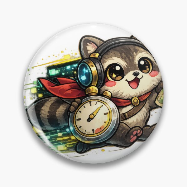 Item preview, Speedrun Raccoon designed and sold by jgvisualarts.