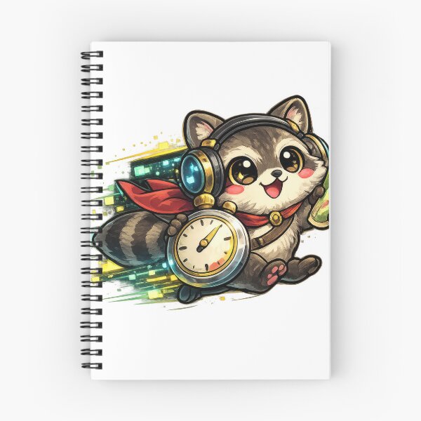 Item preview, Speedrun Raccoon designed and sold by jgvisualarts.