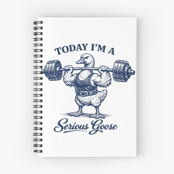 Item preview, Serious Goose Gym Lifter designed and sold by Clauxel.