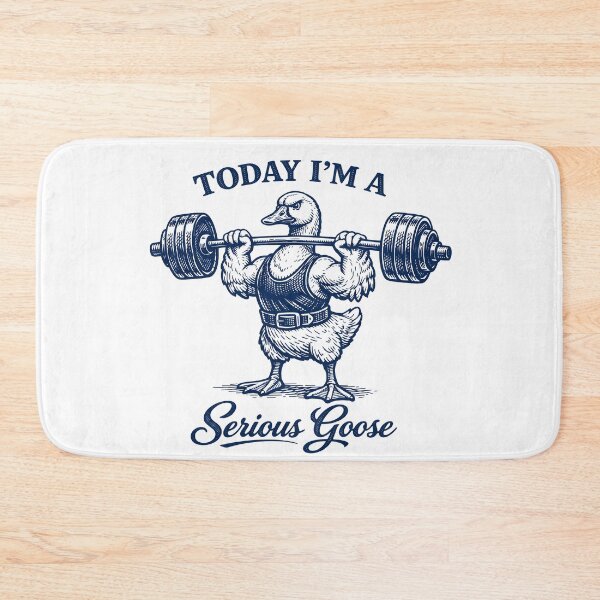 Item preview, Serious Goose Gym Lifter designed and sold by Clauxel.