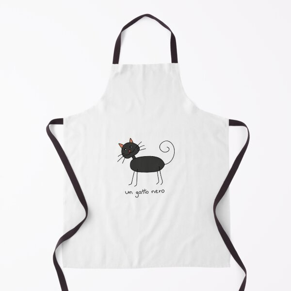 Item preview, Un gatto nero - a black cat designed and sold by FrancesPoff.