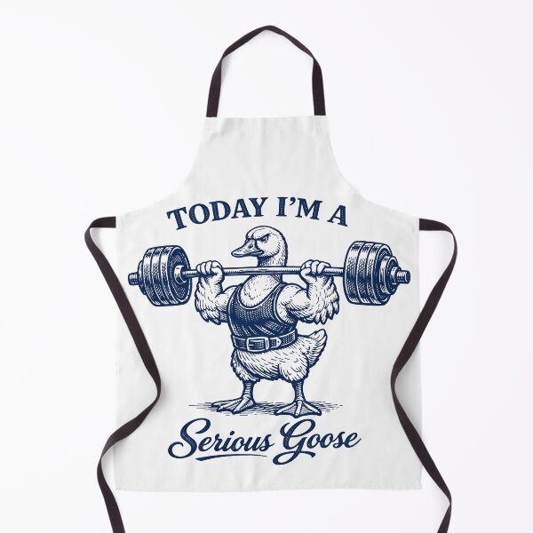 Item preview, Serious Goose Gym Lifter designed and sold by Clauxel.