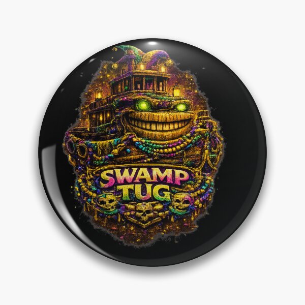 Item preview, Swamp Tug – Mardi Gras Bayou Beast designed and sold by MACodDesigns.