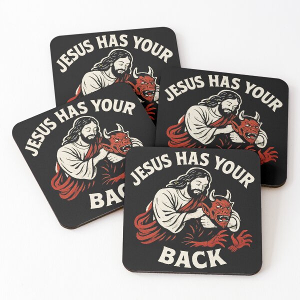 Item preview, Jesus Has Your Back designed and sold by Alema Art.