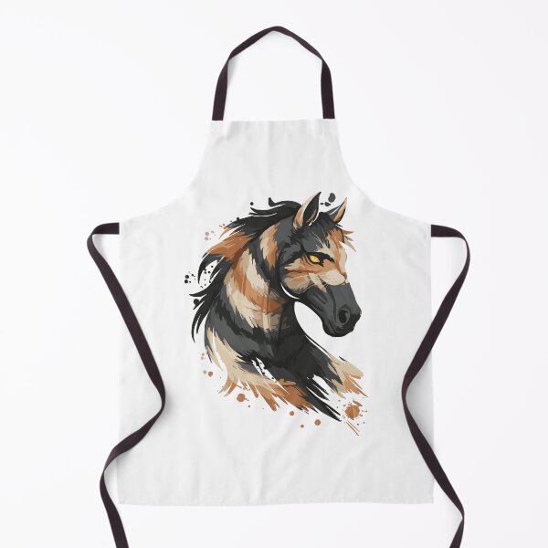 Item preview, Ferocious Spirit: Modern Horse Illustration designed and sold by Evaevonechi.