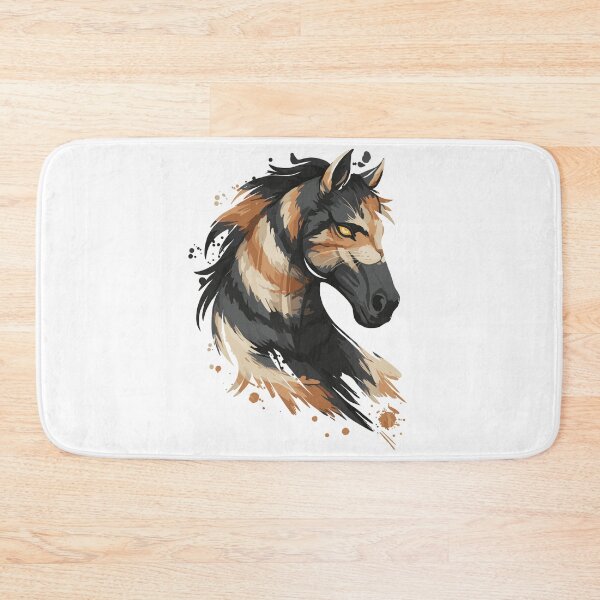Item preview, Ferocious Spirit: Modern Horse Illustration designed and sold by Evaevonechi.