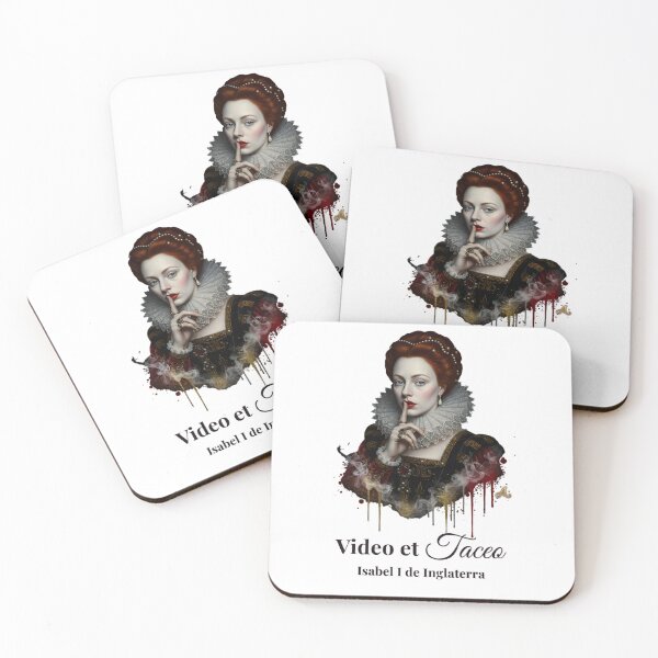 Item preview, Elizabeth I / Elizabeth I: "Video et Taceo" | Dark Academia Queen Art designed and sold by imprAsiones.
