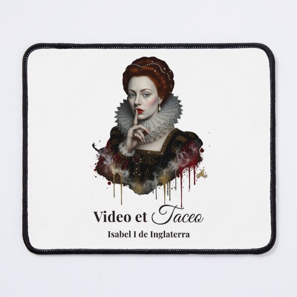 Item preview, Elizabeth I / Elizabeth I: "Video et Taceo" | Dark Academia Queen Art designed and sold by imprAsiones.