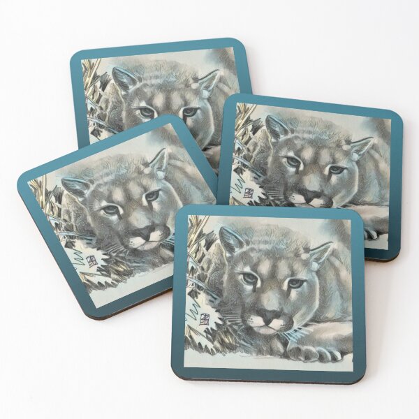 Item preview, Stalking Mountain Lion  designed and sold by oh-bi-me.