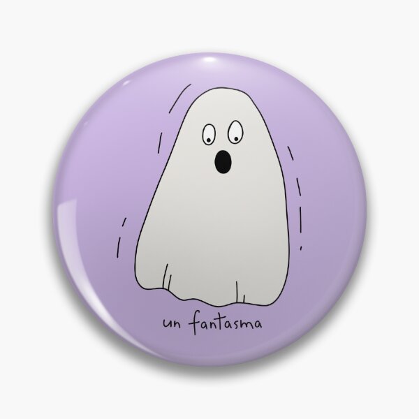 Item preview, un fantasma - a cute ghost designed and sold by FrancesPoff.