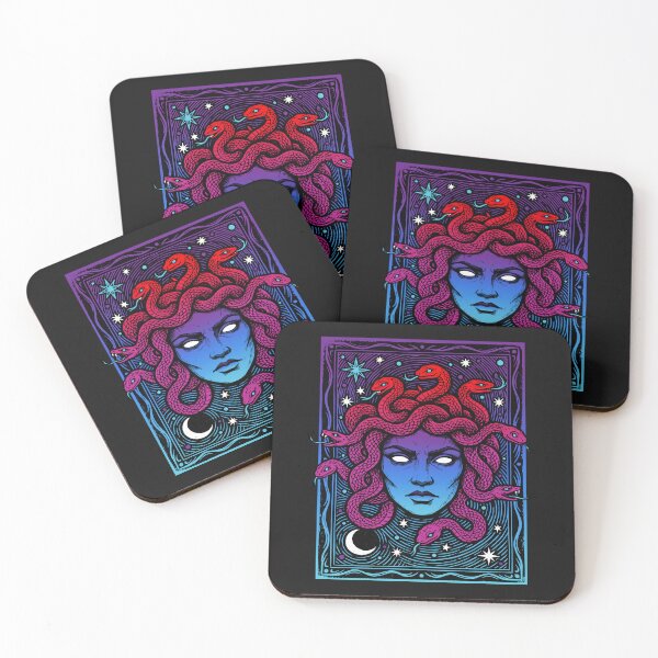 Item preview, Medusa – Gorgon of Stone and Shadows | Dark Mythology Tarot designed and sold by dbNIGHT.