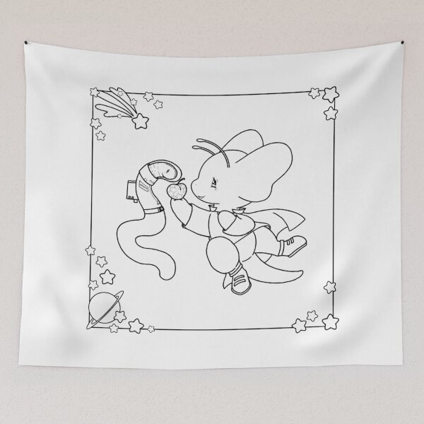 Item preview, Space Friends designed and sold by Sarah Reed.